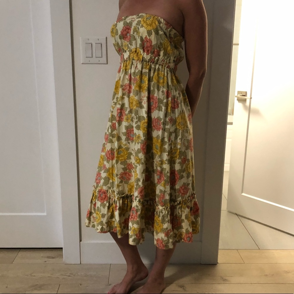 Vintage Handmade Floral Dress
